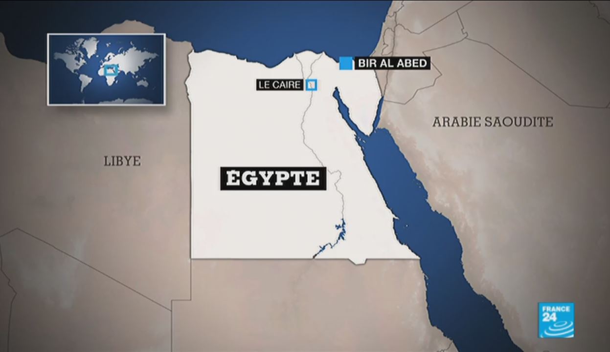 Attentat dans le Nord-Sinaï : plus de 300 morts, le président égyptien promet une réponse "brutale"