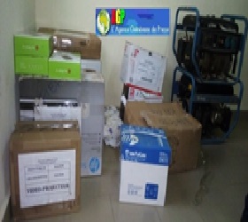 Préparatifs des élections communales : des équipements pour la CECI de Kaloum
