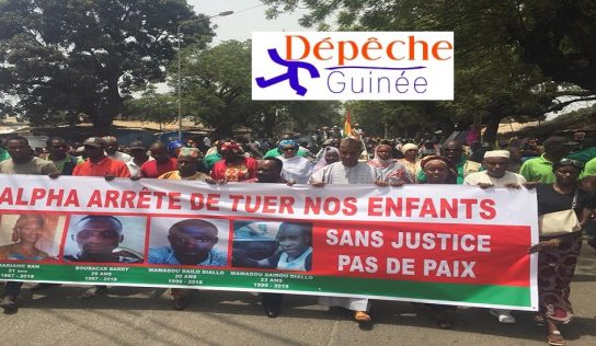Marche funèbre : l’opposition guinéenne enterre ses militants