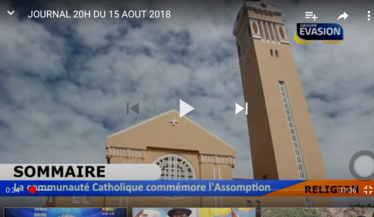 Journal Évasion TV du 15 août 2018