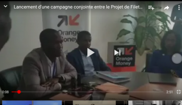 Lancement d’une campagne conjointe entre le Projet de Filets Sociaux Productifs et Orange Finances Guinée pour digitaliser le processus de paiement des Transferts sociaux en faveur des ménages vulnérables en Guinée