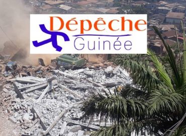 Dar-Es-Salam: Les pelleteuses de l’État guinéen ont démoli les habitations de Dar-Es-Salam, ce jeudi