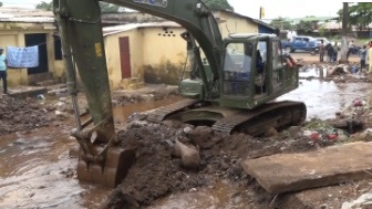 Conakry: poursuite des opérations de déguerpissement dans les quartiers de Gbéssia et Bonfi