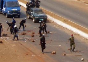 Violent Manifestation à Conakry : plusieurs manifestants  de l’opposition arrêtés