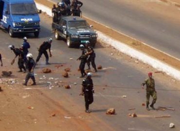 Violent Manifestation à Conakry : plusieurs manifestants  de l’opposition arrêtés