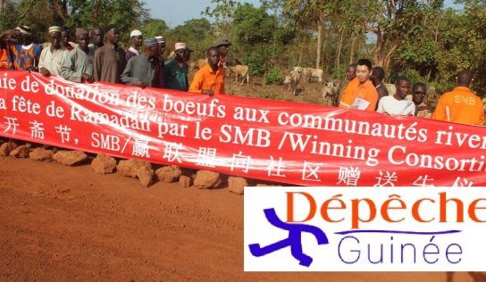 Malapouya : grogne contre la société  SMB  paralyse les activités .