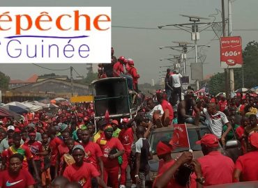  Marche du FNDC acte 7 : départ du cortège des leaders du rond-point de la tannerie