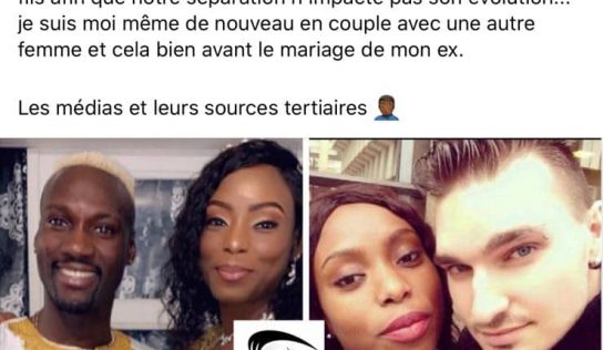 Accusée de la polyandrie, l’ex copain d’Aminata réagit : « Cessez de raconter des inepties » dixit  Stanislas philippe.