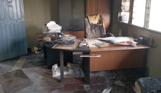 Urgent : le bureau du procureur du TPI de Mamou, nuitamment attaqué et incendié