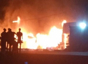 Spirale des incendies : une boutique brûle nuitamment à Sangoyah (témoin)