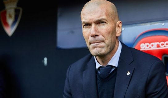 Coronavirus : Zidane  redoute un effet « très négatif » sur le football