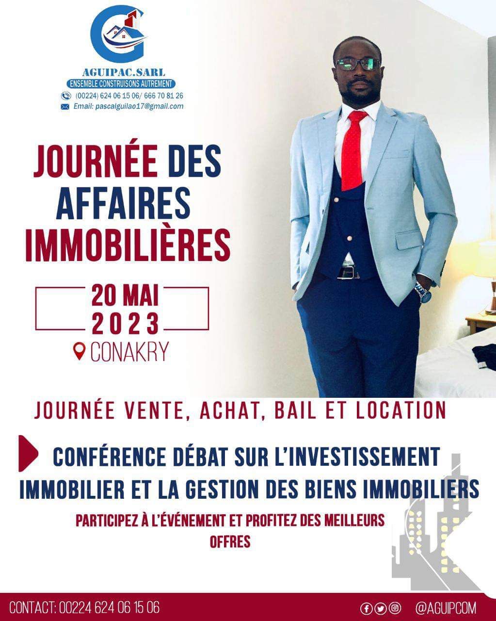 Journée des affaires immobilières 20 mai 2023 à Conakry
