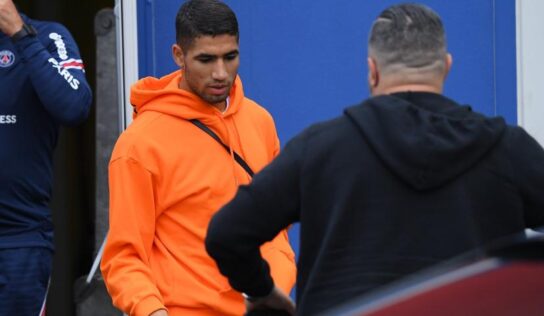 Le joueur du PSG Achraf Hakimi mis en examen pour viol