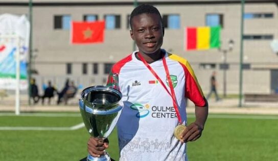 Tournoi international d’OULMES U-15 : les U-14 de l’académie KPC  remporte la finale 