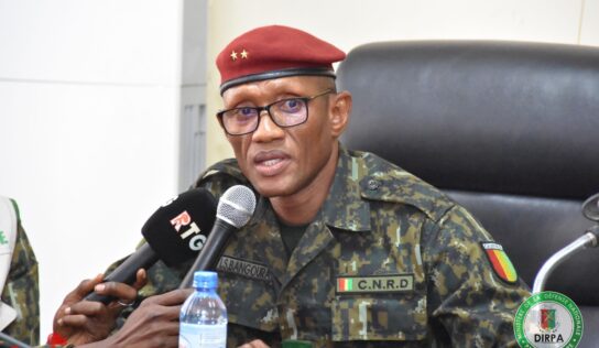 Pour assurer sa garde, le général de brigade Ibrahima Sory Bangoura Biss, ignore BATA 