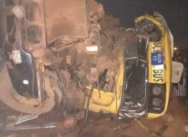 Boké : L’accident de circulation sur la route minière Boke-Telemele fait des victimes