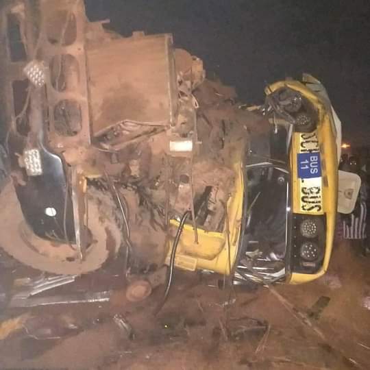 Boké : L’accident de circulation sur la route minière Boke-Telemele fait des victimes