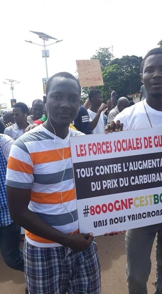 Arrêté et battu à sang, Koman Doumbouya, un militant engagé de l’ufdg , reste introuvable